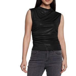 Express Black Sleeveless Blouse